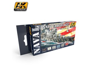 AK Interactive US Navy Camoflages #2 Set