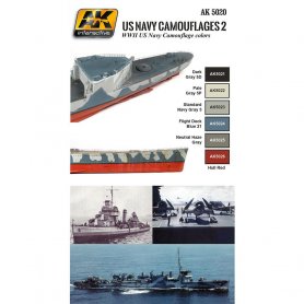 AK Interactive AK-5020 ZESTAW Naval Series / US Navy Camoflages 2