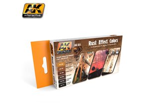 AK Interactive Rust Effects COLORS SET