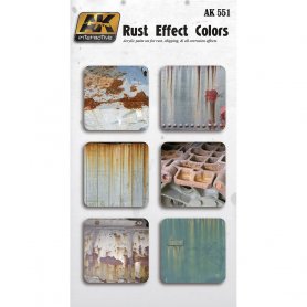 AK Interactive Rust Effects COLORS SET