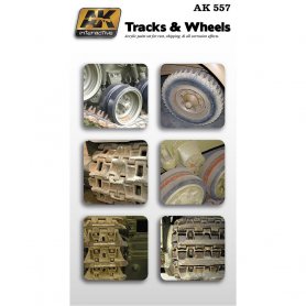 AK Interactive AK-557 ZESTAW Track and Wheels