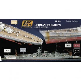 AK Interactive AK-559 Naval Series / German Warships