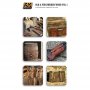 AK Interactive Old and Weathered Wood Color Set vol.1