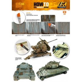 AK Interactive Weathering Brush Diagonal