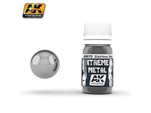 AK Interactive XTREME Metal Stainless Steel