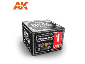 AK Real Colors German Army Pre-WWII Color Set