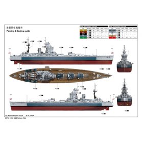 Trumpeter 1:200 HMS Nelson / 1944