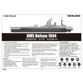 Trumpeter 1:200 HMS Nelson / 1944