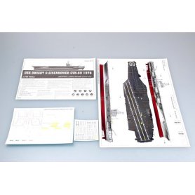 Trumpeter 1:700 USS D. Eisenhower CVN-69 / 1978