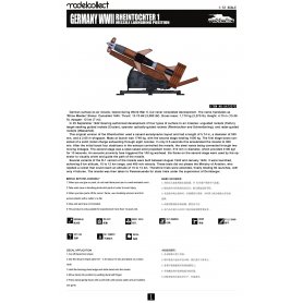 Modelcollect 1:72 Wyrzutnia Rheintochter 1