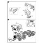 Modelcollect UA72084 Man Tractor & Pershing II