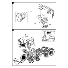 Modelcollect UA72084 Man Tractor & Pershing II