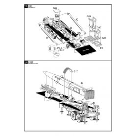 Modelcollect UA72084 Man Tractor & Pershing II