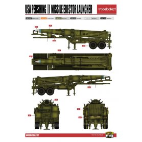 Modelcollect UA72084 Man Tractor & Pershing II