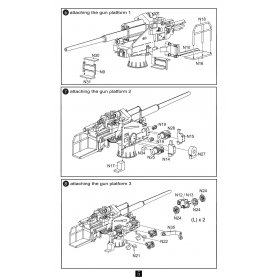 Modelcollect 1:72 128mm Flak.40 Type 2