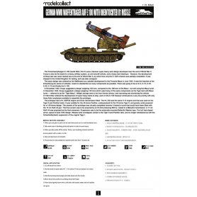 Modelcollect 1:72 Rheintochter 1 na podwoziu E-100