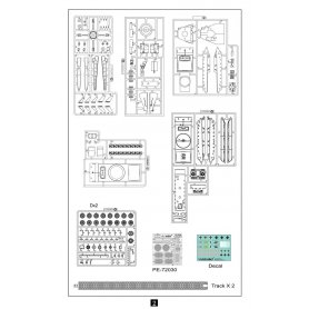 Modelcollect 1:72 Rheintochter 1 na podwoziu E-100
