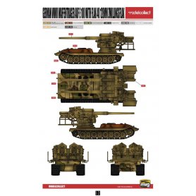 Modelcollect UA72109 E-100 w/Flak 40 Zwillingsflak