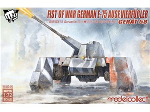 Modelcollect 1:72 FIST OF WAR E-75 Ausf.Vierfubler Gerat 58