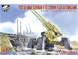 Modelcollect 1:72 FIST OF WARS E-75 Flak 40 Zwilling