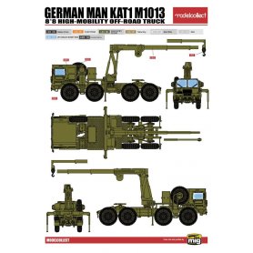 Modelcollect UA72121 Man KAT1 M1013 8*8 High-Mob.