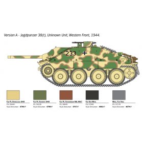 Italeri 15767 1/56 Jagdpanzer 38(t) Hetzer