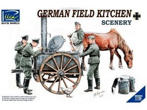 Riich RV35045 German field kitchen w/soldiers