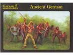 Caesar 1:72 ANCIENT GERMAN WARRIORS | 39 figurines | 