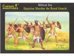 Caesar 1:72 EGYPTIAN SHERDEN THE ROYAL GUARDS | 43 figurines | 
