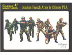 Caesar 1:72 MODERN FRENCH ARMY / CHINESE PLA | 36 figurek |