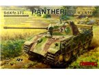 Meng 1:35 Pz.Kpfw.V Panther Ausf.A późna wersja