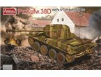 Amusing 1:35 Pz.Kpfw.38D mit Pz.Kpfw.VI Turm 80mm 