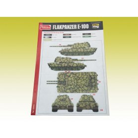 Amusing 1:35 Entwicklungsserie E-100 mit 88mm Flakzwilling 