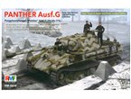 RFM 1:35 Pz.Kpfw.V Panther Ausf.G wczesna / późna wersja z pełnym wnętrzem