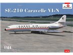 Amodel 1:144 SE-210 Caravelle VI-N