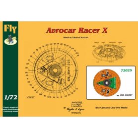 Fly 72025 Avrocar Racer X "Boa Agency" 1/72