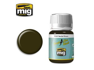 Ammo of Mig Panel Line Wash Neutral Brown