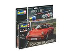 Revell 1:24 Porsche 911 Turbo - MODEL SET - w/paints 