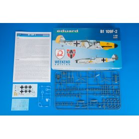 Eduard 1:48 Messerschmitt Bf-109 F-2 WEEKEND edition