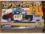 Monogram 1:24 Plymounth COP OUT FUNNY CAR