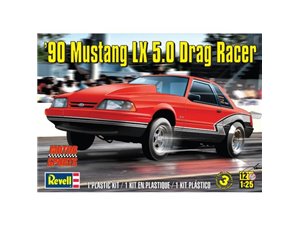 MONOGRAM 41951:25 1990 Mustang LX 5.0 Drag Racer