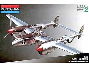 MONOGRAM 54791:48 P-38 J LIGHTNING