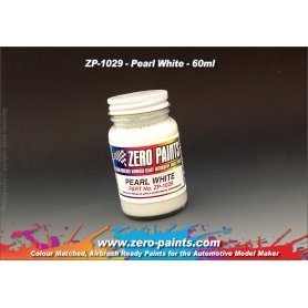 ZERO PAINTS 1029 - Farba Pearl White 60ml