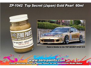 ZERO PAINTS 1042 Farba Top Secret Gold Pearl 60ml