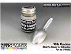Zero Paints M1002 ZERO METAL Farba metaliczna WHITE ALUMINIUM - 30ml