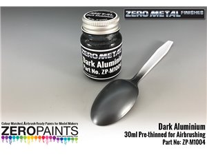 Zero Paints M1004 ZERO METAL Farba Dark Aluminium / 30ml