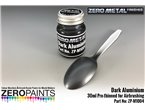 Zero Paints M1004 ZERO METAL Farba metaliczna DARK ALUMINIUM - 30ml