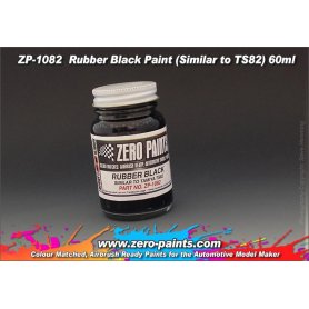 ZERO PAINTS 1082 Rubber Black Similar to TS82 60ml