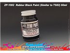 ZERO PAINTS 1082 Rubber Black Similar to TS82 60ml