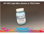 ZERO PAINTS 1093 - Light Blue Similar to TS23 60ml